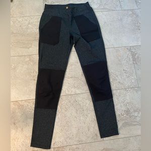 Carhartt Women’s Force fitted gray and black leggings size s 4/6 tall